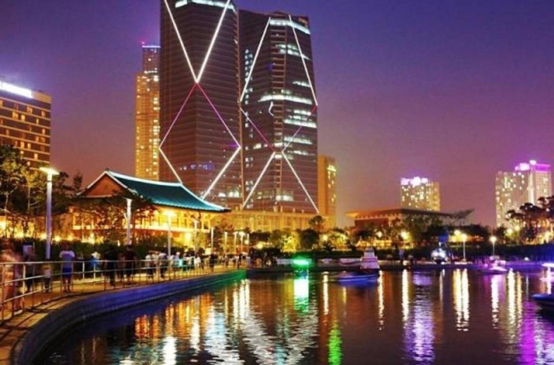 Songdo Halla Westernpark-Seaviewroom Hotel-바다전망 Inčchon Exteriér fotografie